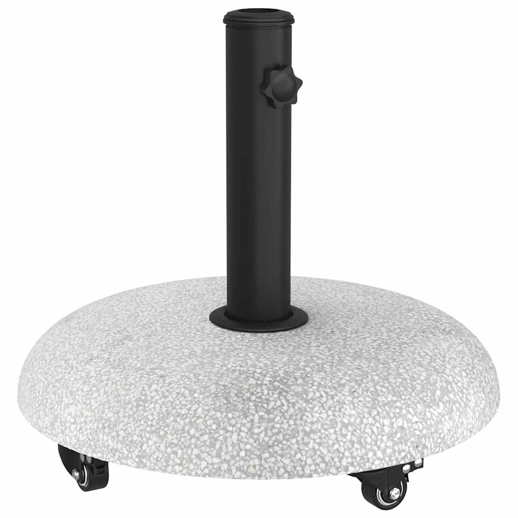 Sonnenschirmständer 21kg Hellgrau Beton Rund