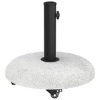 Sonnenschirmständer 21kg Hellgrau Beton Rund