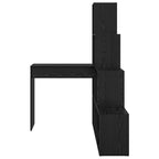 Eck-Schreibtisch Schwarz Eichen-Optik 101,5 x 149,5 x 149,5 cm