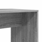 Schreibtisch Graues Sonoma 138,5 x 55 x 143 cm Holzwerkstoff