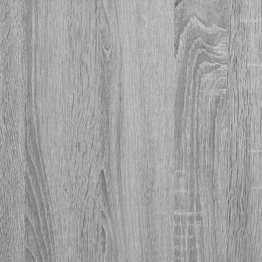 Schreibtisch Graues Sonoma 138,5 x 55 x 143 cm Holzwerkstoff