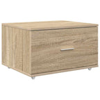 Schreibtisch Sonoma-Eiche 131,5 x 50 x 106,5 cm Holzwerkstoff