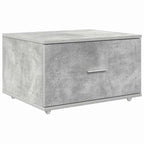 Schreibtisch Beton Grau 131,5 x 50 x 106,5 cm Holzwerkstoff