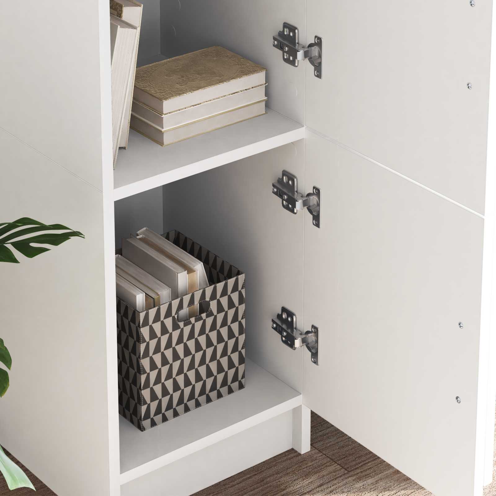 Schreibtisch 2 pcs Weiß