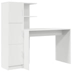 Schreibtisch 2 pcs Weiß
