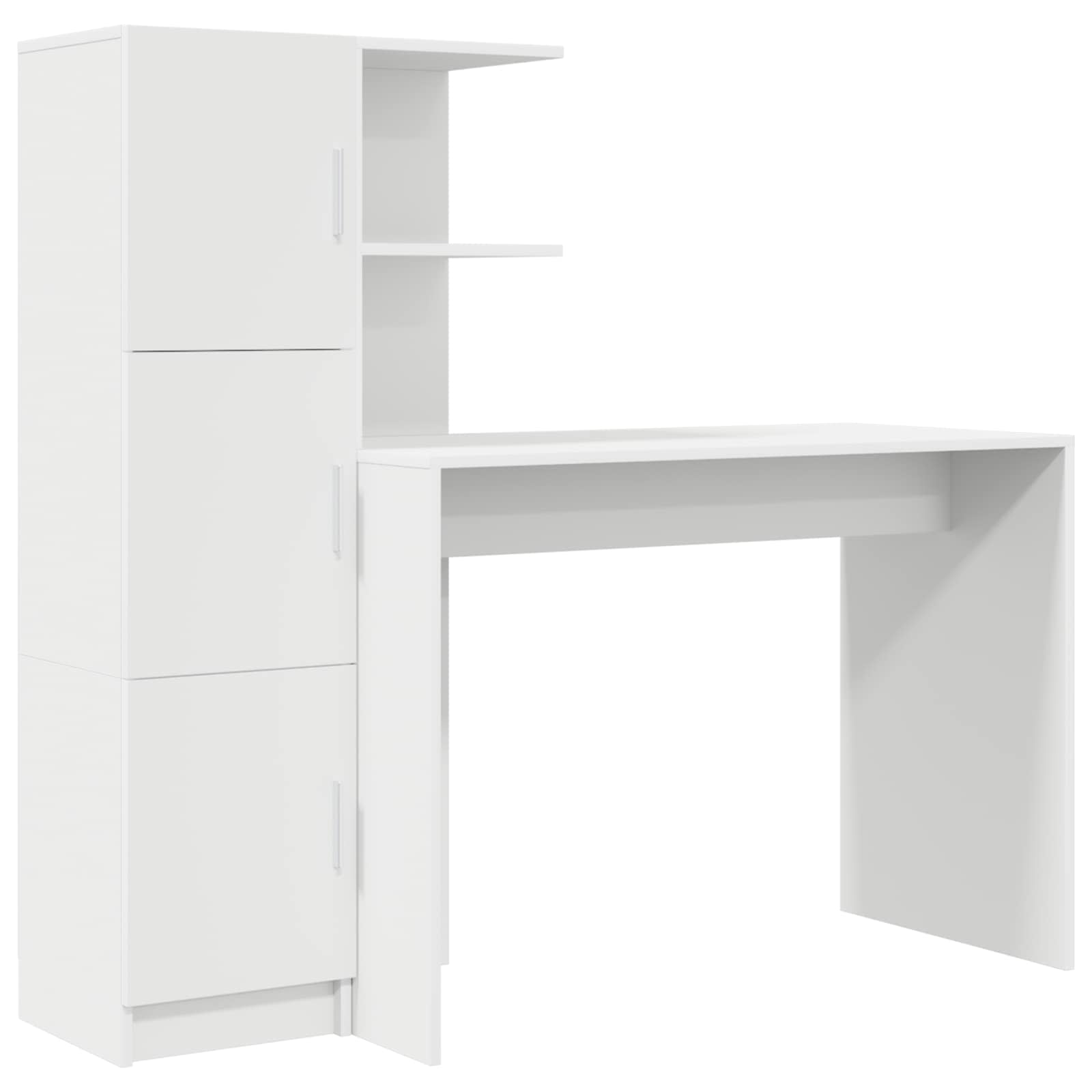 Schreibtisch 2 pcs Weiß