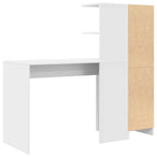Schreibtisch 2 pcs Weiß