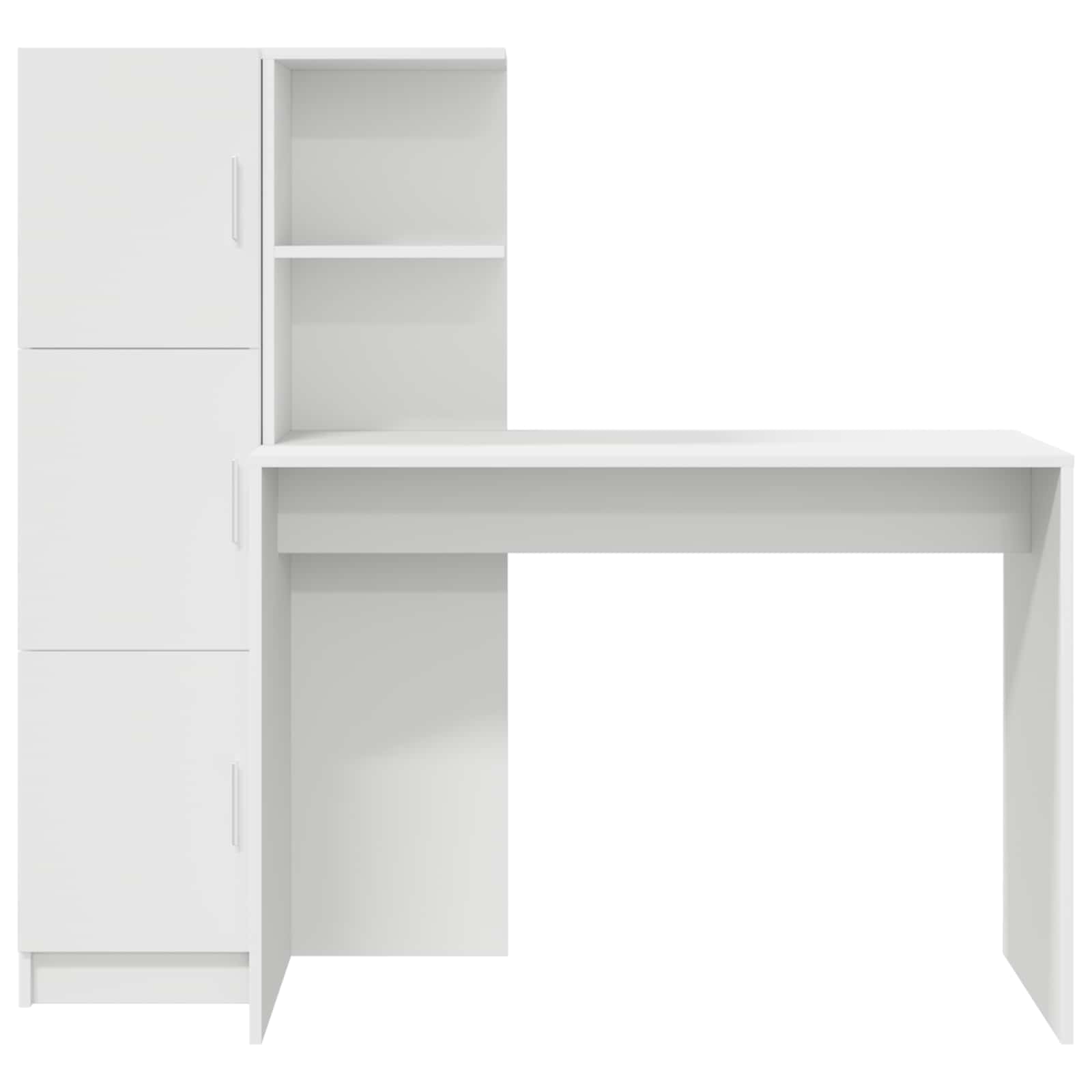 Schreibtisch 2 pcs Weiß
