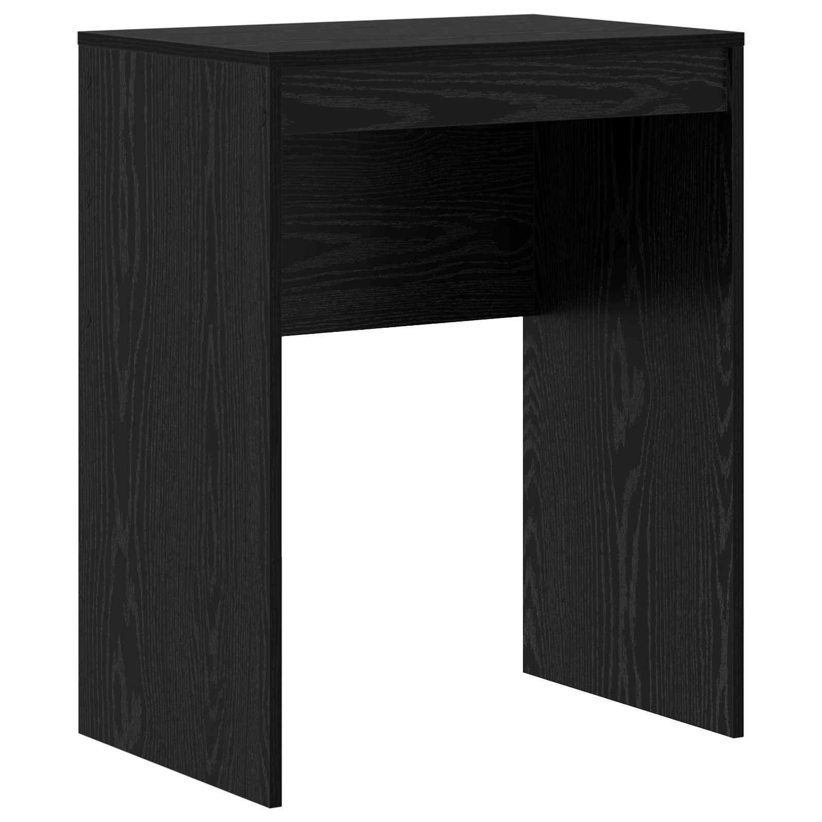 Schreibtisch mit Schubladen 2 pcs Schwarz Eichen-Optik