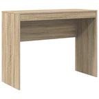 Schreibtisch mit Schubladen mit Regal 2 pcs Sonoma-Eiche