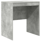 Schreibtisch mit Schubladen mit Regal 2 pcs Beton Grau
