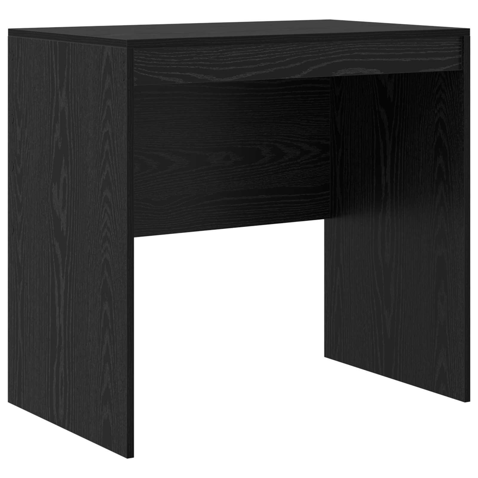 Schreibtisch mit Schubladen 2 pcs Schwarz Eichen-Optik