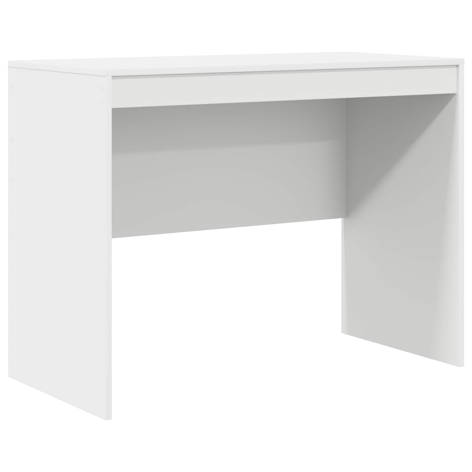 Schreibtisch mit Schubladen 2 pcs Weiß