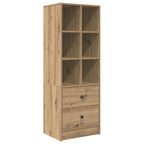 Schreibtisch mit Schubladen 2 pcs Artisan-Eiche
