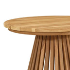 Beistelltisch Braun 50 x 50 x 49,5 cm Massivholz Teak