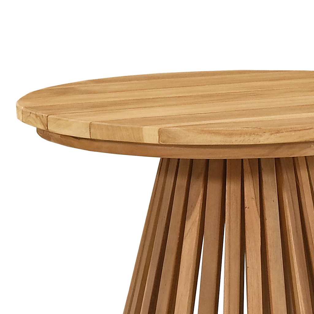 Beistelltisch Braun 50 x 50 x 49,5 cm Massivholz Teak