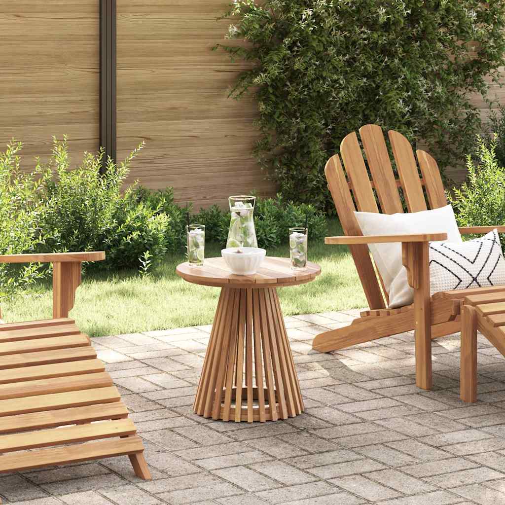 Beistelltisch Braun 50 x 50 x 49,5 cm Massivholz Teak