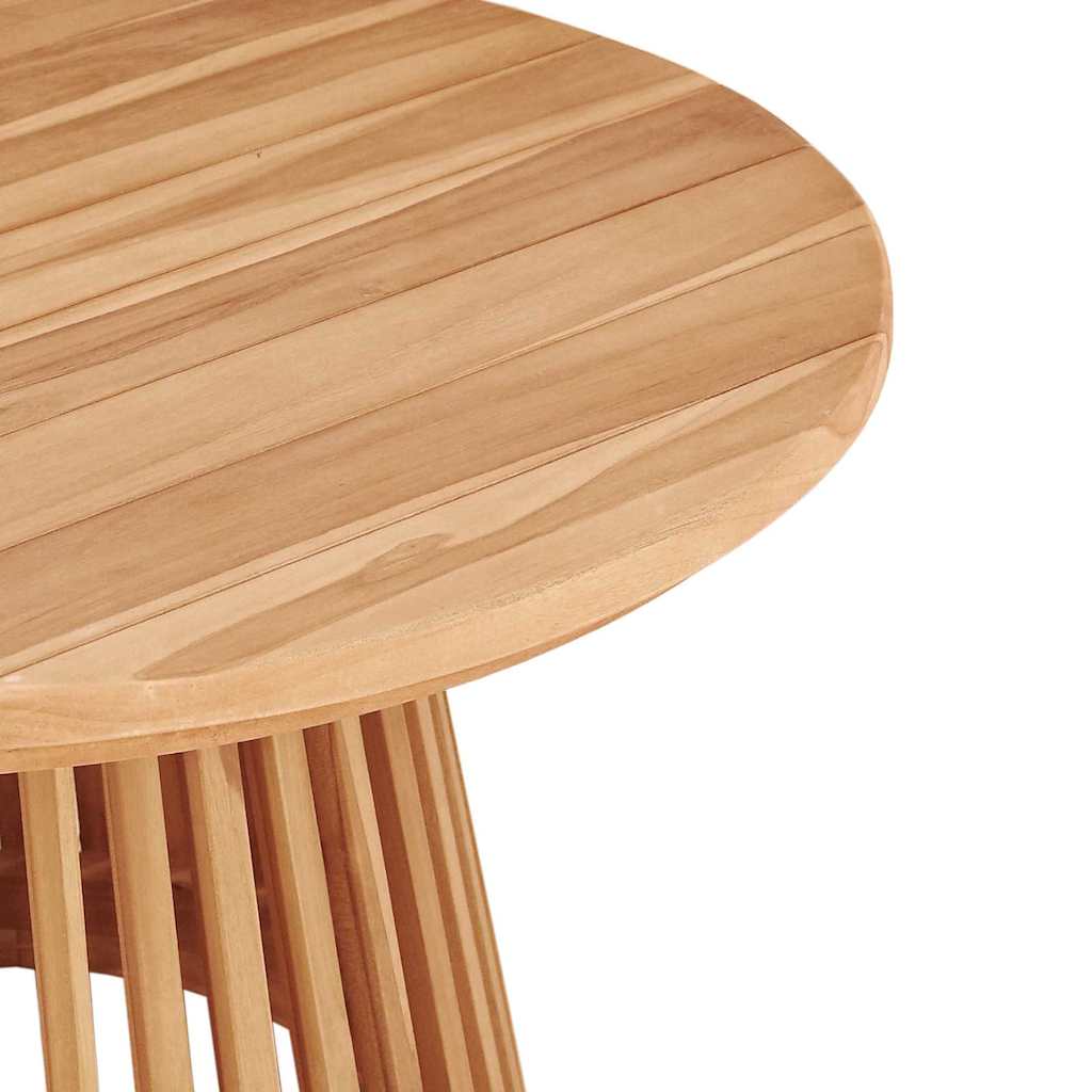 Beistelltisch Braun 70 x 70 x 40 cm Massivholz Teak