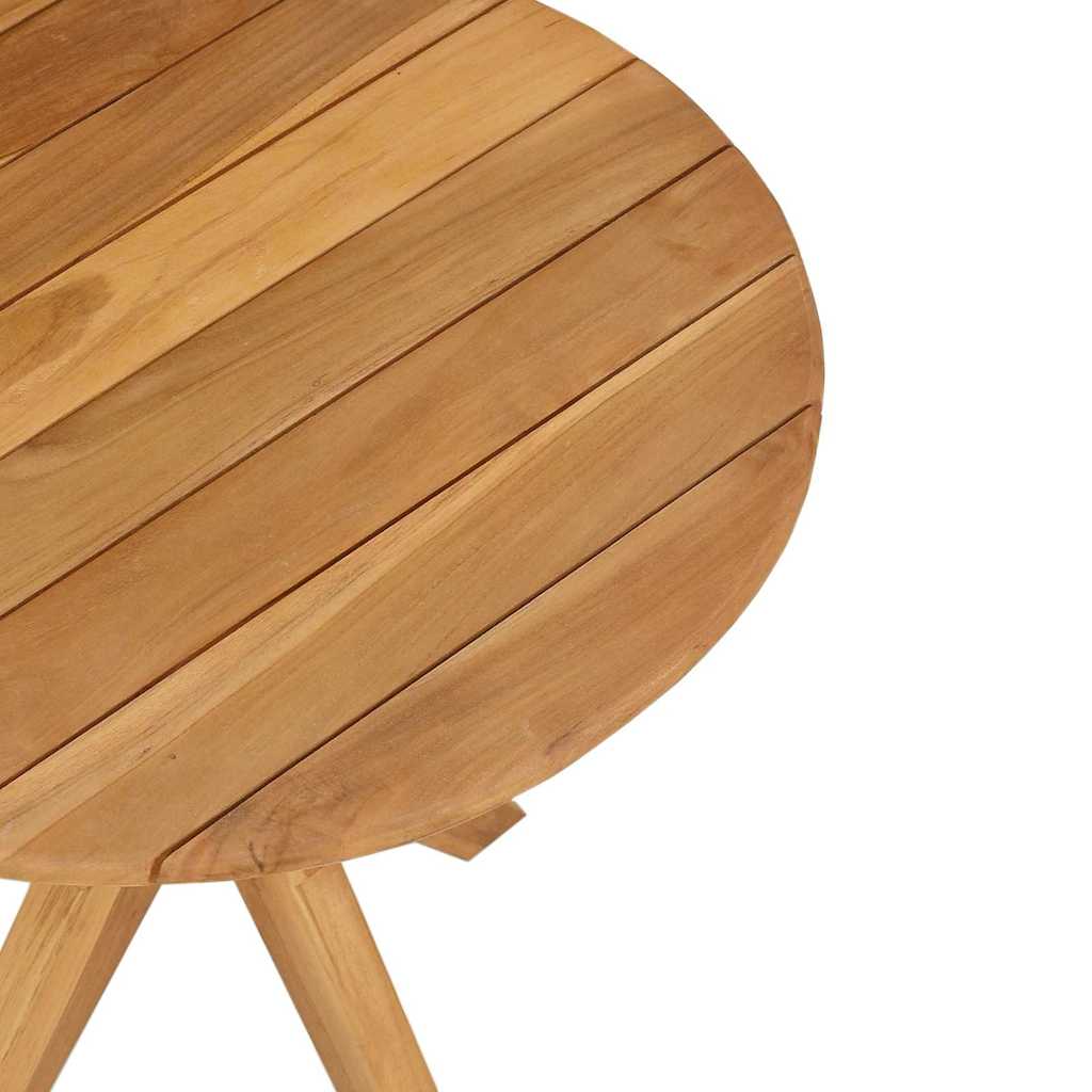 Beistelltisch Braun 55 x 55 x 51 cm Massivholz Teak