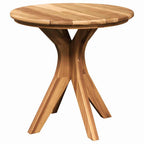Beistelltisch Braun 55 x 55 x 51 cm Massivholz Teak