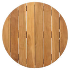 Beistelltisch Braun 55 x 55 x 51 cm Massivholz Teak