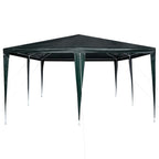 Party-Zelt Grün 400 x 400 x 266 cm Polyethylen und Stahl