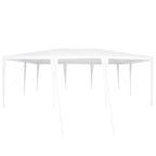 Party-Zelt Weiß 600 x 400 x 266 cm Polyethylen und Stahl