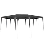 Party-Zelt Anthrazit 600 x 400 x 266 cm Polyethylen und Stahl