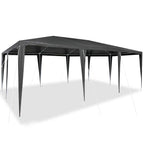 Party-Zelt Anthrazit 600 x 400 x 266 cm Polyethylen und Stahl