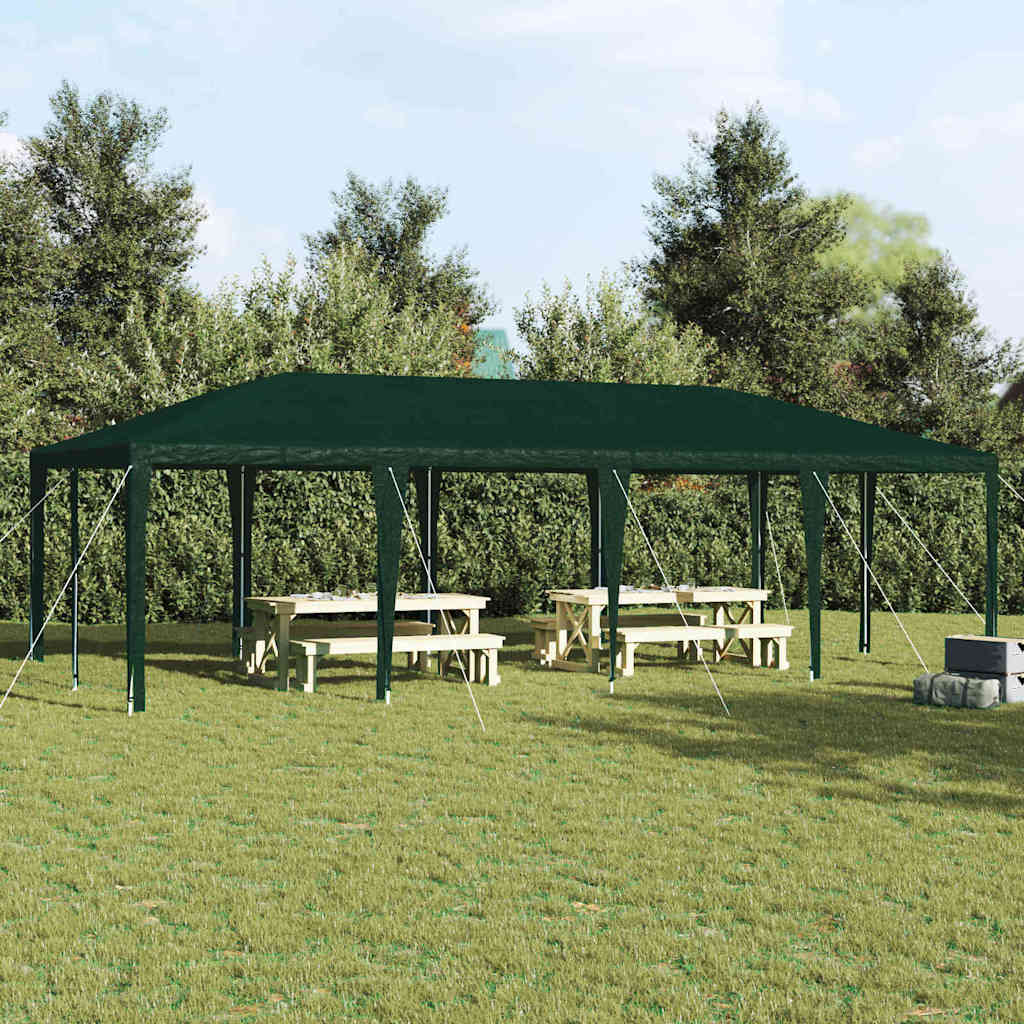 Party-Zelt Grün 800 x 400 x 266 cm Polyethylen und Stahl