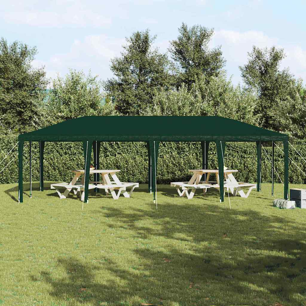 Party-Zelt Grün 800 x 400 x 266 cm Polyethylen und Stahl