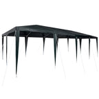 Party-Zelt Grün 800 x 400 x 266 cm Polyethylen und Stahl