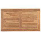 Couchtisch mit Speicher Braun 70 x 40 x 45 cm Massivholz Teak