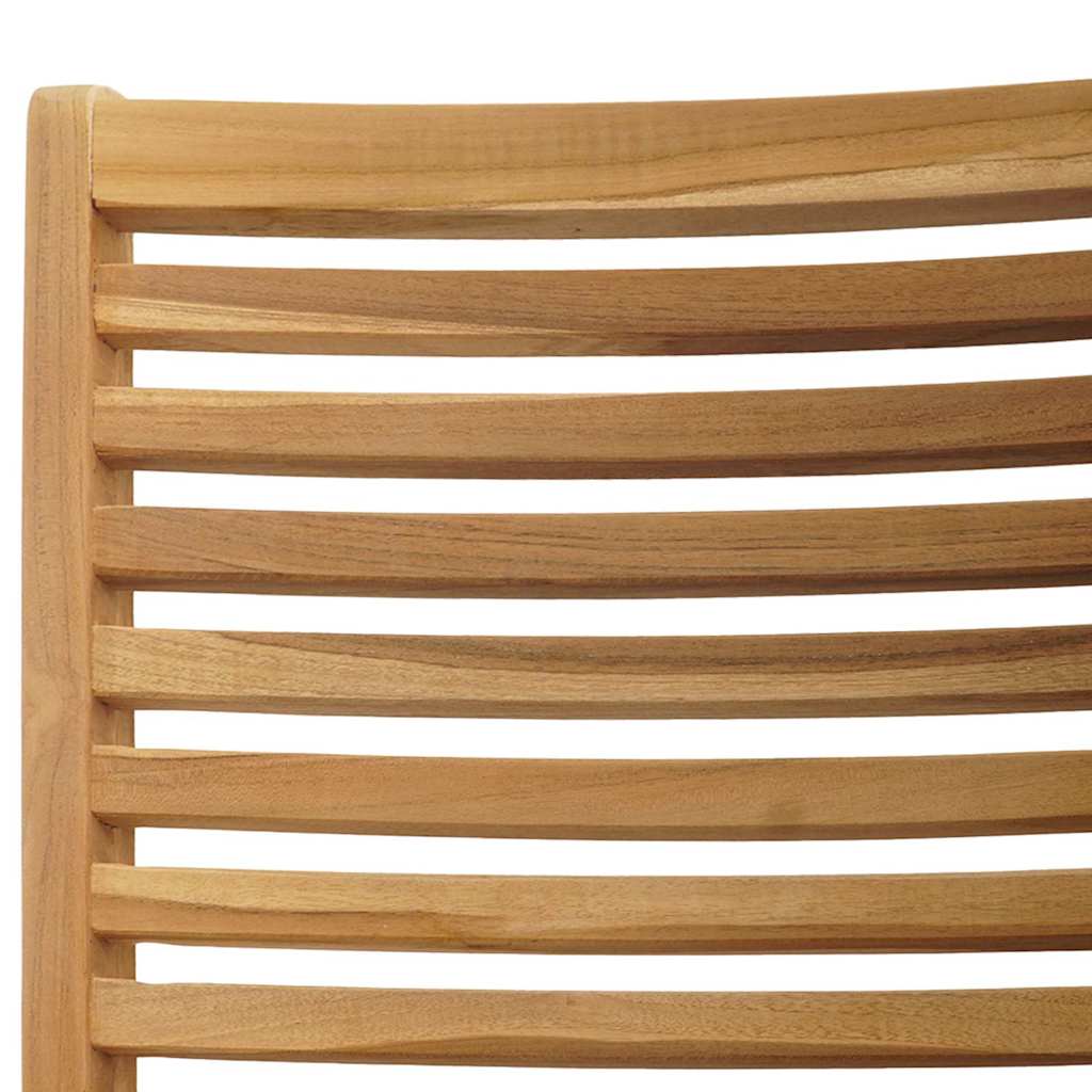 Stuhl 2 pcs Braun 64,5 x 52 x 108 cm Massivholz Teak