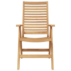 Stuhl 2 pcs Braun 64,5 x 52 x 108 cm Massivholz Teak