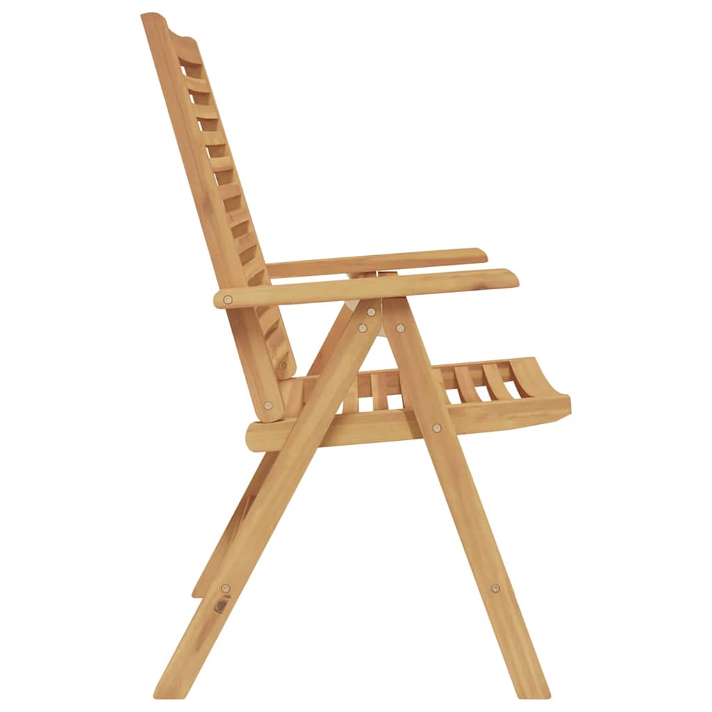 Stuhl 2 pcs Braun 64,5 x 52 x 108 cm Massivholz Teak