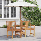 Garten Gartenstühle 152 x 63 x 89 cm Massivholz Teak