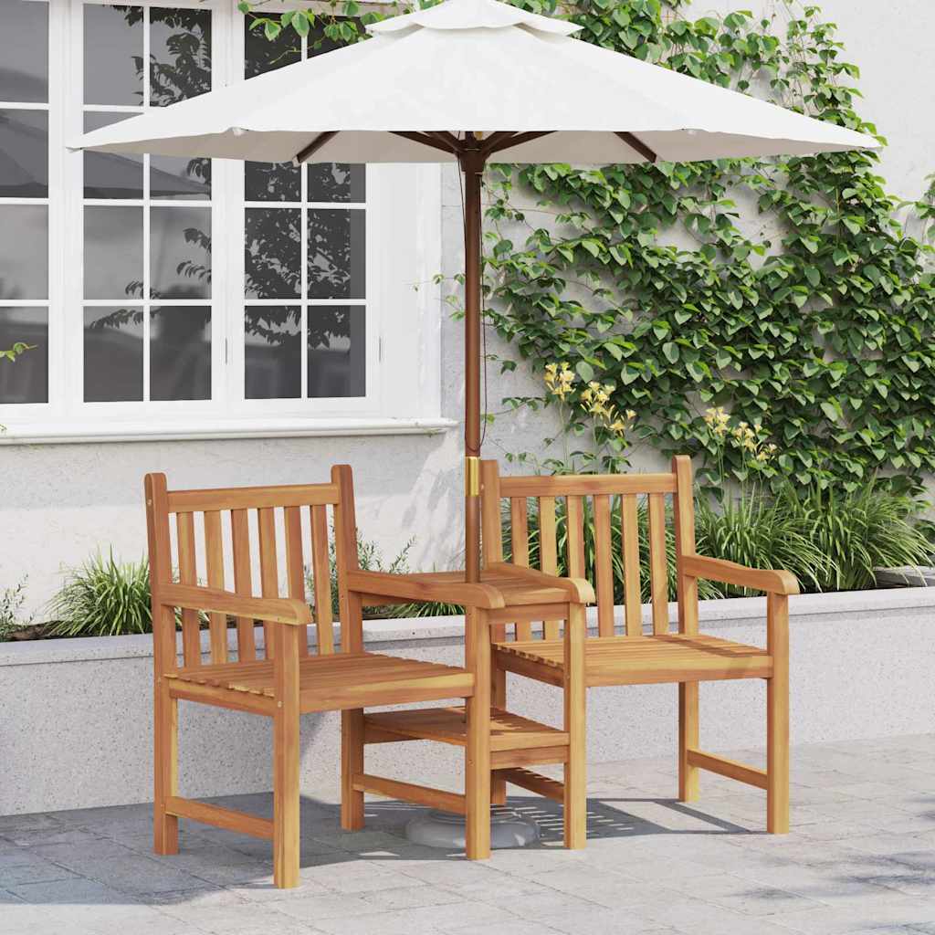 Garten Gartenstühle 152 x 63 x 89 cm Massivholz Teak