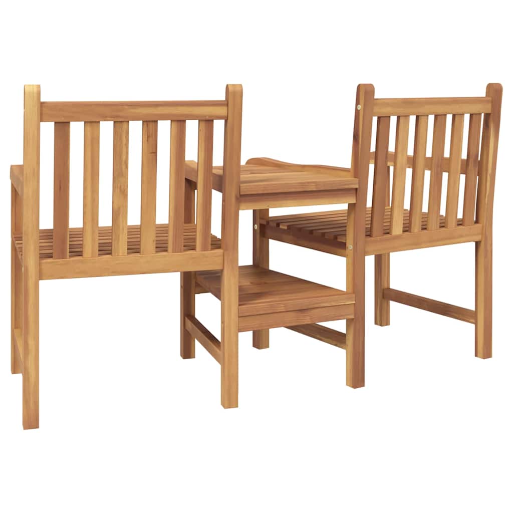 Garten Gartenstühle 152 x 63 x 89 cm Massivholz Teak