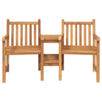 Garten Gartenstühle 152 x 63 x 89 cm Massivholz Teak