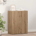 Büroschrank mit Regal Altholz 70 x 32 x 77.5 cm Holzwerkstoff