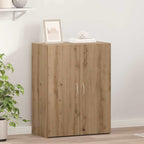 Büroschrank mit Regal Altholz 70 x 32 x 77.5 cm Holzwerkstoff