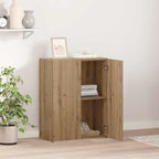Büroschrank mit Regal Altholz 70 x 32 x 77.5 cm Holzwerkstoff