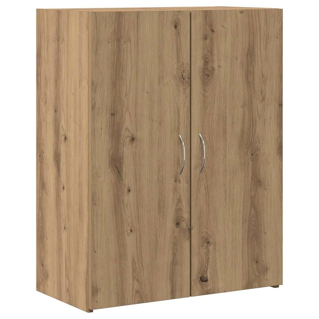 Büroschrank mit Regal Altholz 70 x 32 x 77.5 cm Holzwerkstoff