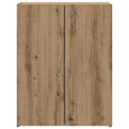 Büroschrank mit Regal Altholz 70 x 32 x 77.5 cm Holzwerkstoff