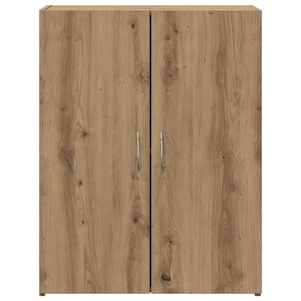 Büroschrank mit Regal Altholz 70 x 32 x 77.5 cm Holzwerkstoff