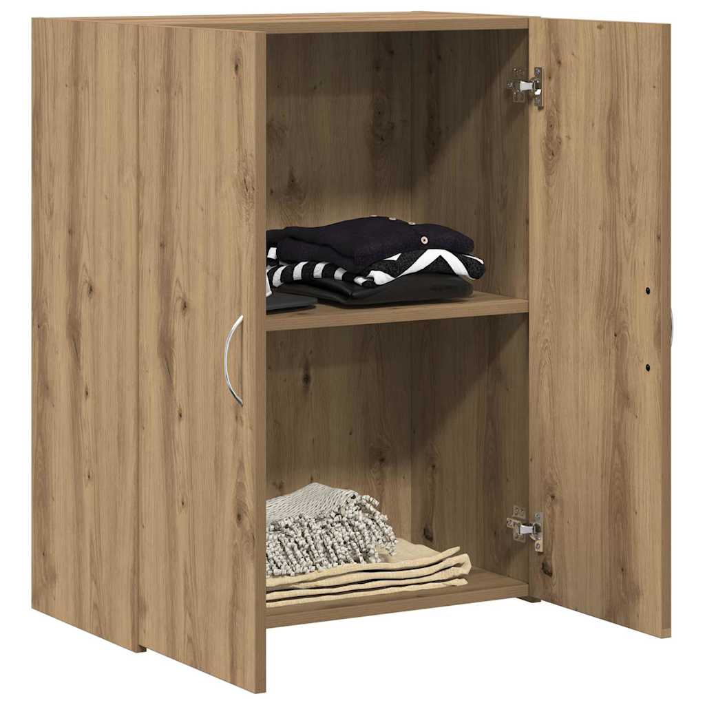 Büroschrank mit Regal Altholz 70 x 32 x 77.5 cm Holzwerkstoff