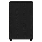 Schrank mit Regal Schwarz Eichen-Optik 60 x 48 x 74,5 cm