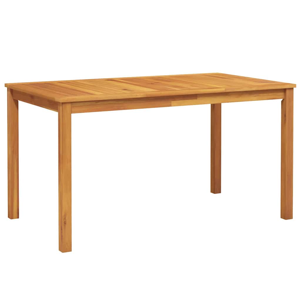 Garten Essgruppe Faltbar 7 pcs Braun Massivholz Akazie