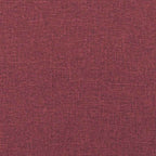 Esszimmerstühle mit Rollen 2 pcs Weinrot 57 x 66 x 94 cm Stoff